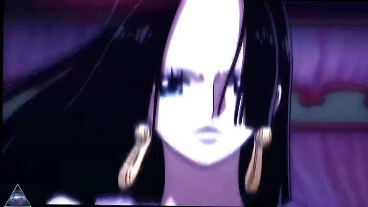 What? Luffy and Hancock just kissed? Luffy: Hancock! Hancock!