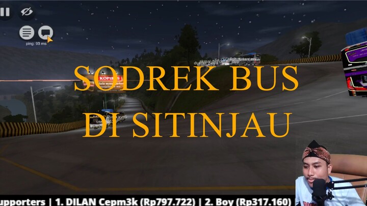 SODREK BUS DI SITINJAU - BUSSID