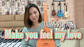 MAKE YOU FEEL MY LOVE | Adele | UKULELE PLAY ALONG feat. Donner Carbon Fiber