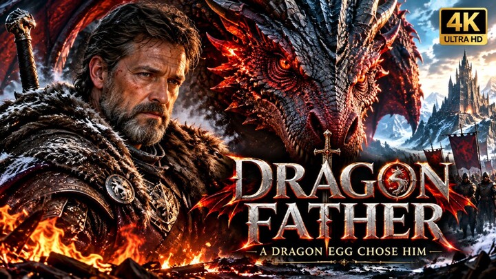 DRAGON FATHER | A Dragon Egg Chose Him | Full Fantasy Movie 4K 🐉🔥