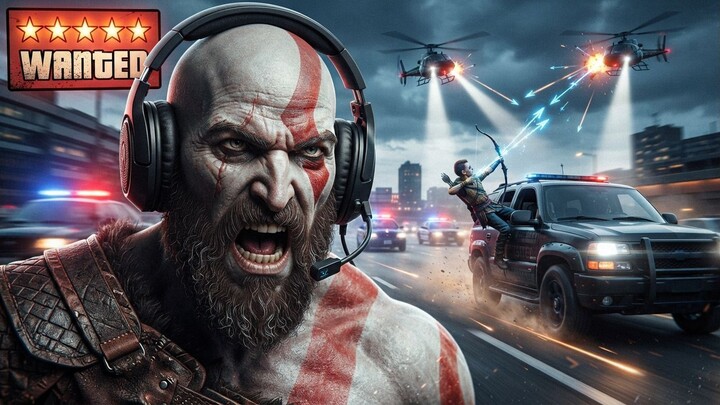 E SE GTA 1 FOSSE NO UNIVERSO DE DEUS DA GUERRA?