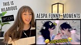 random aespa moments that makes me lol REACTION | AESPA (funny moments)