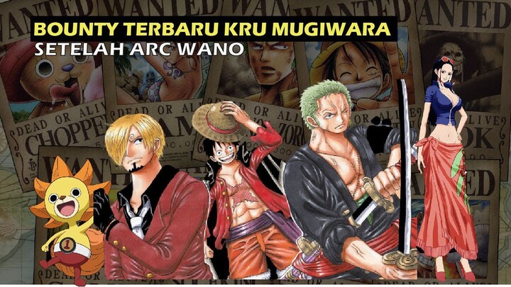 ⚠️UPDATE BOUNTY KRU MUGIWARA │BOUNTY ROBIN NAIK DRASTIS, SANJI NOMOR 4 😂