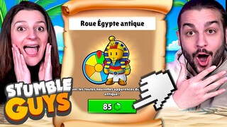 MEGA PACK OPENING SUR STUMBLE GUYS AVEC LES NOUVEAUX SKINS !