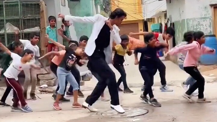 The whole village dancers wish everyone a happy new year
