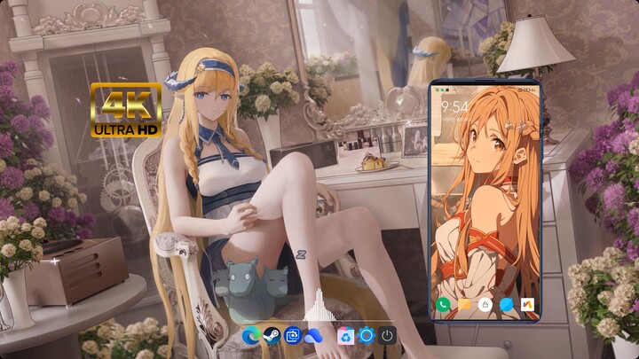 Five amazing wallpapers recommended by Wallpaper (Asuna, Irena, and Kotonayagi)