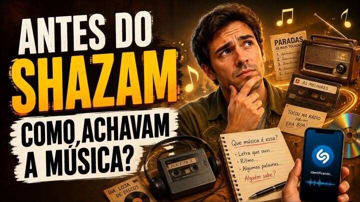 Antes do Shazam: Como as pessoas descobriam o nome das músicas?
