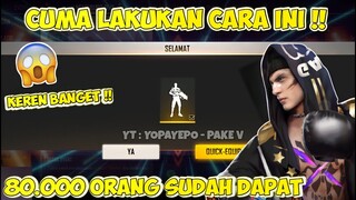 🔥FREE FIRE❗CARA DAPAT EMOTE EVO GUN SHOTGUN M1014 GREEN FLAME DRACO !!