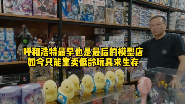 呼和浩特最早也是最后的模型店，如今只能靠卖低龄玩具求生存