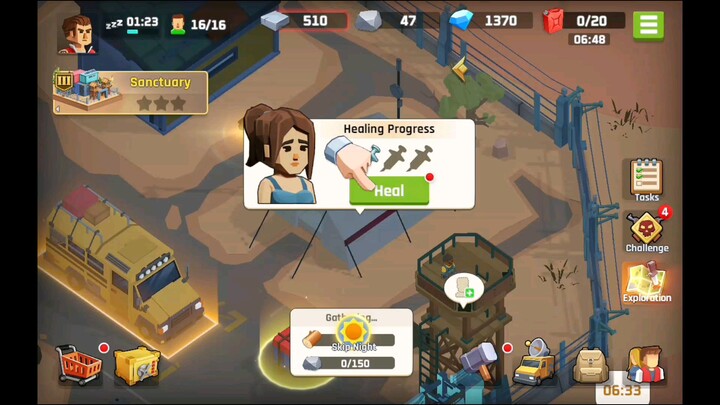 ฉีดยาให้หายเป็นซอมบี้🧟‍♀️💉👩‍🦰City of Survivors