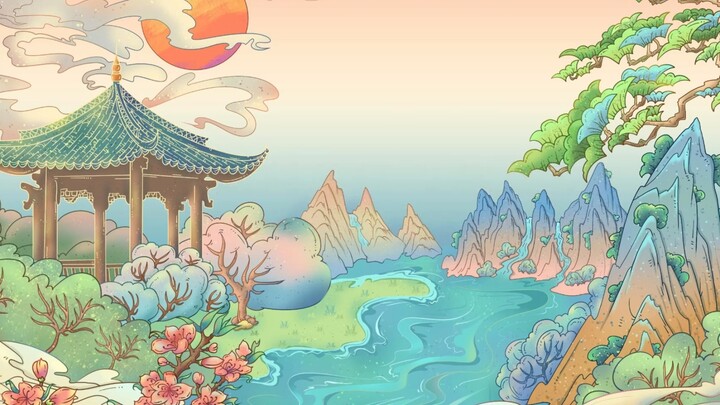 The theme song of "Pig Man" you want to be changed to an ancient style