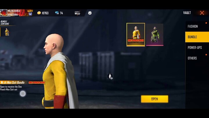 New one punch man costume