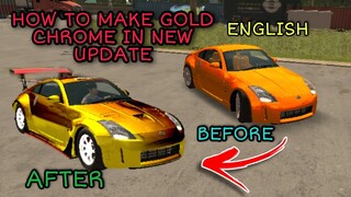 how to make gold chrome easily in car parking multiplayer v4.7.8 new update 2021