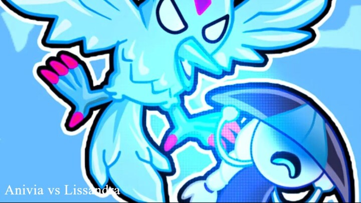 [Timelapse] Sticker Art - Anivia vs Lissandra / Gustavo Rei Panda