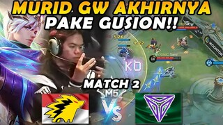 GUSION AKHIRNYA KELUAR LAGI!! INI BARU ONIC YANG KITA KENAL COY!! - ONIC vs TRIPLE MATCH 2