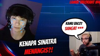 SINATRA NANGIS DI STREAM? DIBACOTIN SHAHZAM KAH? | Lambe Valorant Indonesia #4