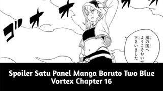 Spoiler Satu Panel Manga Boruto Two Blue Vortex Chapter 16❗