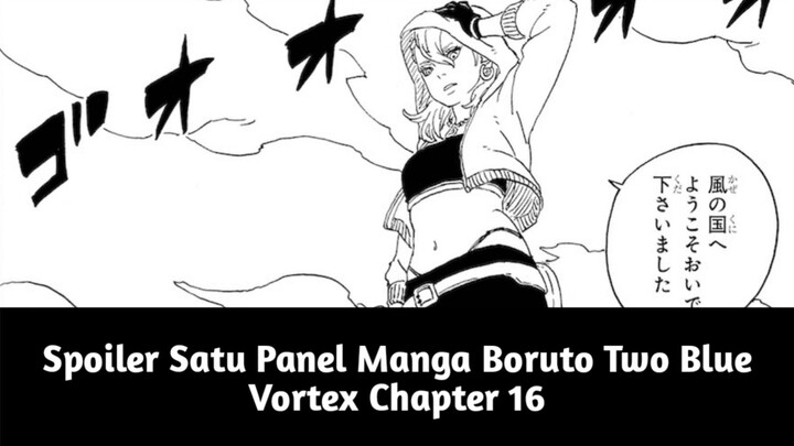 Spoiler Satu Panel Manga Boruto Two Blue Vortex Chapter 16❗