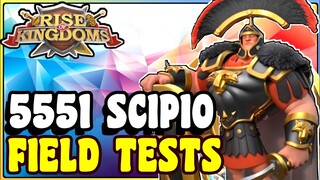 Rise of kingdoms - New Meta? 5551 prime scipio Africanus field test