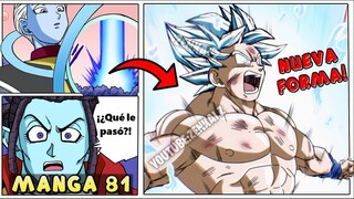 GOKU DERROTA a GAS con su NUEVA TRANSFORMACION | SSJ BLUE + UI DRAGON BALL SUPER MANGA 81 SPOILERS