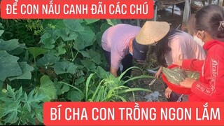 1001 Tổ Ấm Khương Dừa.! Hai chị em Nữ Hoa đi chợ chuẩn bị nấu ăn bữa cơm chiều cho các anh thợ hồ