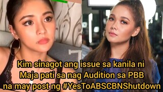 Kim Chiu may REAKSYON kay Maja Salvador at sa PBB Auditionee namay post dati ng #YESTOABSCBNSHUTDOWN