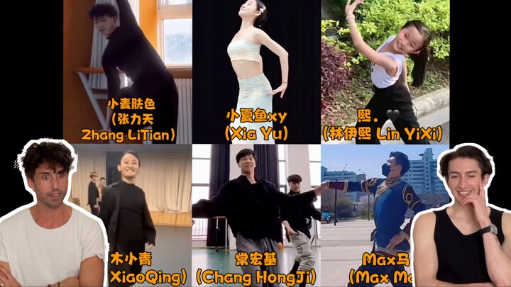 当外国小哥哥看少数民族舞蹈1｜reaction｜小麦肤色 熙．🖤 小夏鱼xy 常宏基 木小青Max马｜娱乐｜生活｜舞蹈｜经典｜文化传播｜反应视频｜法语