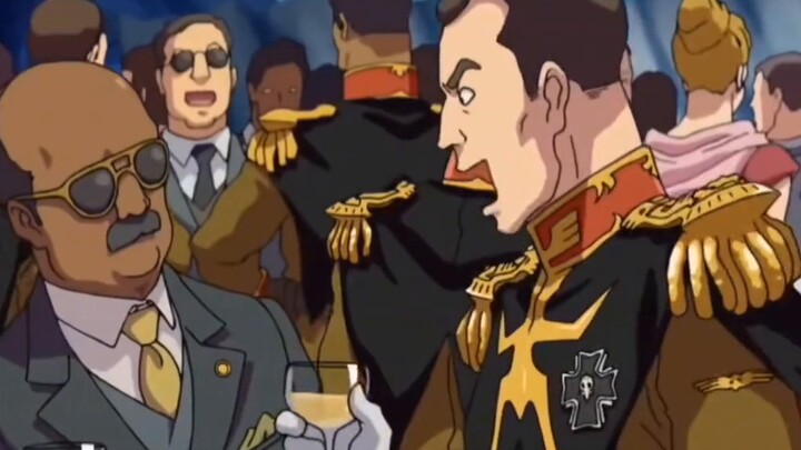 "Why do you say Zeon has no more soldiers to use?" The most talented man born in anime, Gihren Zabi,