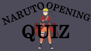 Naruto (+Shippuden) Opening Quiz - All 29 Openings