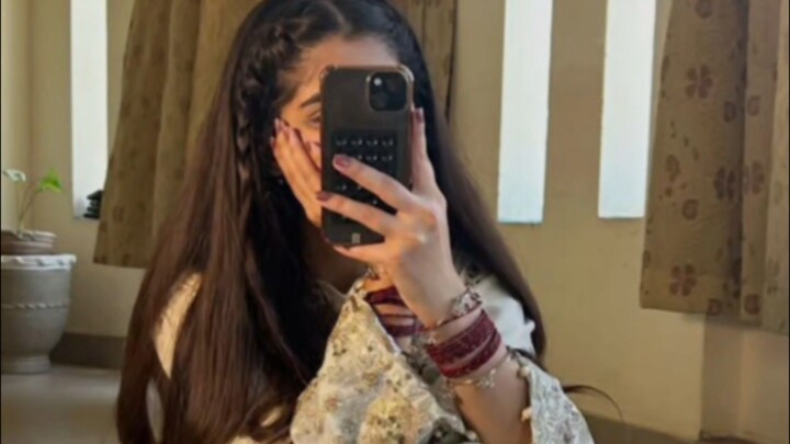 ✨ Elegance in every thread 🤍Just a little desi magic ✨#DesiLook #EthnicWear #TraditionalLook #