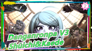 [Danganronpa V3/MAD Gambaran Tangan] [Saihara Shūichi&Akamatsu Kaede] Detak Jantung#0822_2