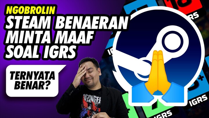 Steam Minta Maaf Soal IGRS