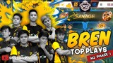 BREN ESPORTS TOP PLAYS M2 PHASE 1 DAY 2