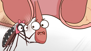 Mosquitoes are too good at eating