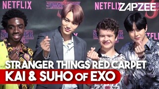 STRANGER THINGS ✖ EXO Red Carpet Event😍(06.20.2019)｜Caleb & Gaten & KAI & SUHO｜HARD DRIVE DIGGIN'⛏