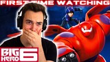 *THIS KIDS MOVIE IS HEARTBREAKING!!* BIG HERO 6 | First Time Watching | (reaction/commentary/review)