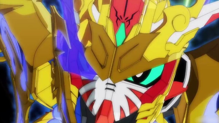 Bentuk Ganda Wukong Pulse Gundam menampilkan Zhu Bajie + Sha Wujing