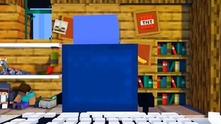 NẾU NHƯ HUY NOOB LÀ NGƯỜI ĐƯỢC CHỌN CỦA CON ÁC QUỶ TRONG MINECRAFT_SINH TỐ NẾU N