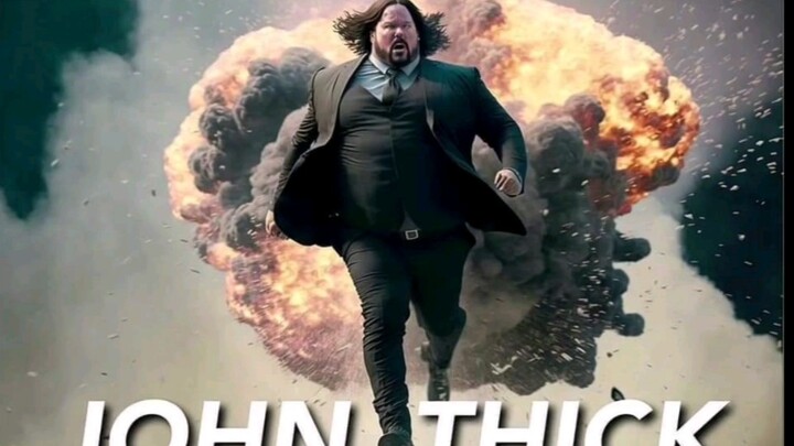 Kalau John Wick dalam film "John Wick" itu seorang pria gemuk besar