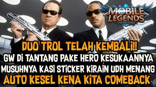 DUO TROLL KEMBALI COK!! MUSUHNYA SAKIT HATI DI PHPIN KITA WKWK