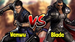 WENWU VS BLADE | MARVEL SUPER WAR | WENWU SKILL GUIDE