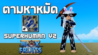 Roblox ตามหาหมัดสุดโหดที่สุด!! Super Human V2 (Blox Fruits)