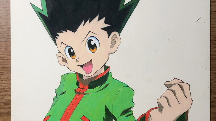 Colored Pencil Hand-Drawn "Fullmetal Alchemist: Hunter x Hunter"