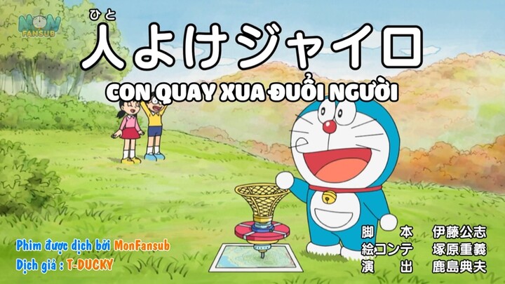Doraemon New Series - Tập 889:Con Quay Xua Đuổi Người & Người Giàu Hơn Suneo Xuất Hiện| Monfansub VN