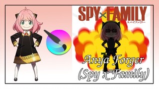 [KRITA SPEEDPAINT] Anya Forger (Spy x Family)