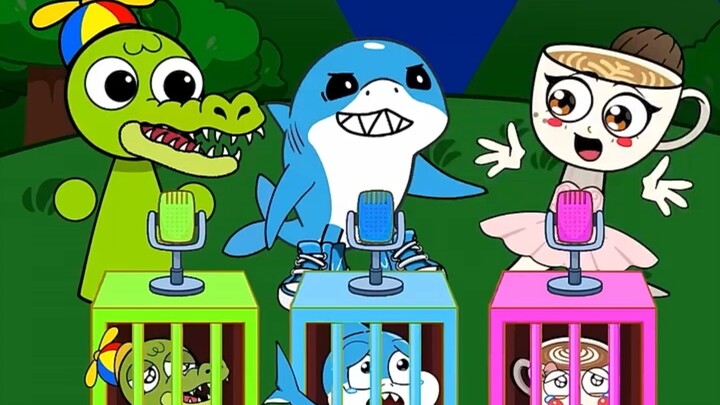 Baby Shark bernyanyi untuk meraih kekuasaan!