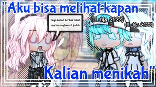 ⊱ ⸾•☁️Aku bisa melihat kapan kalian menikah•₊°🐰gacha club Indonesia • gcmm Indonesia • 1/2