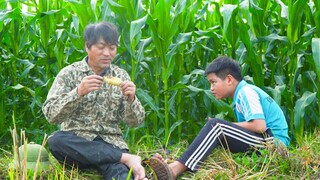 Ngô Nướng ( Grilled Corn ) I Ẩm Thực Đồng Quê I NMT Food