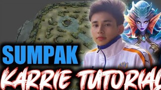 Sumpak Karrie Tutorial | Mobile Legeds Bang Bang