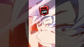 brawl stars rank up #shorts #brawlstars #dragonballsuper